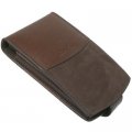 RhinoSkin Leather Flip Case for Palm V and m500 series (Black)